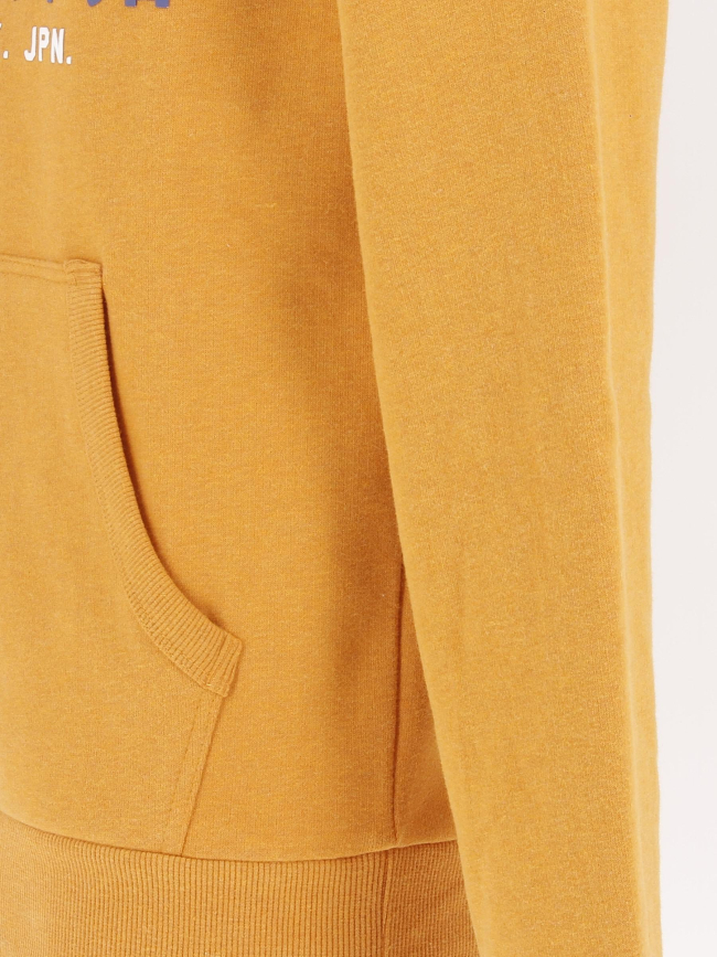 Sweat à capuche vintage camel homme - Superdry