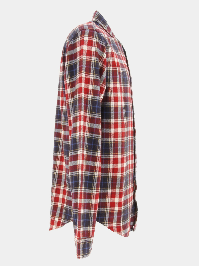 Chemise manches longues lumberjack rouge homme - Superdry