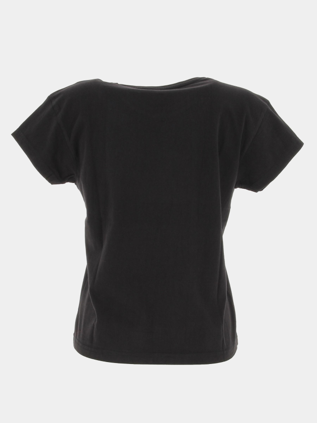 T-shirt roses noir femme - Von Dutch