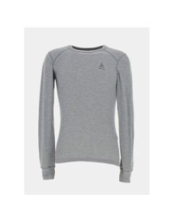 T-shirt thermique manche longue gris homme - Odlo
