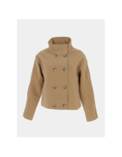 Manteau court belinda marron femme - Véro Moda