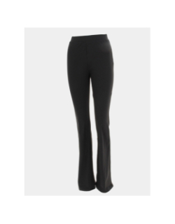 Pantalon fluide bootcut star noir femme - Tiffosi
