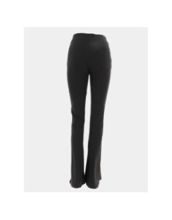 Pantalon fluide bootcut star noir femme - Tiffosi