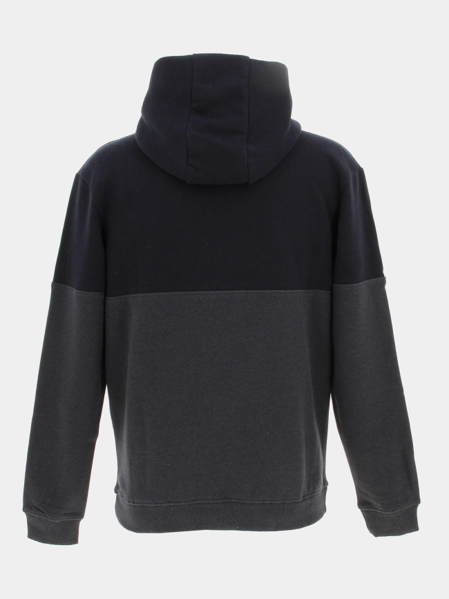 Sweat à capuche emboss noir garçon - Quiksilver