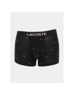 Pack 3 boxers motifs noir homme - Lacoste