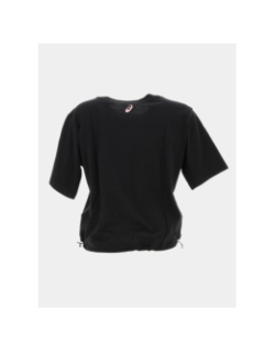 T-shirt de sport crop tiger noir femme - Asics