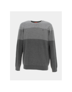 Pull colorblock gris homme - Oxbow
