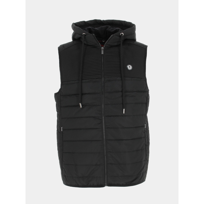 Doudoune sans manche signature noir homme - Benson & Cherry