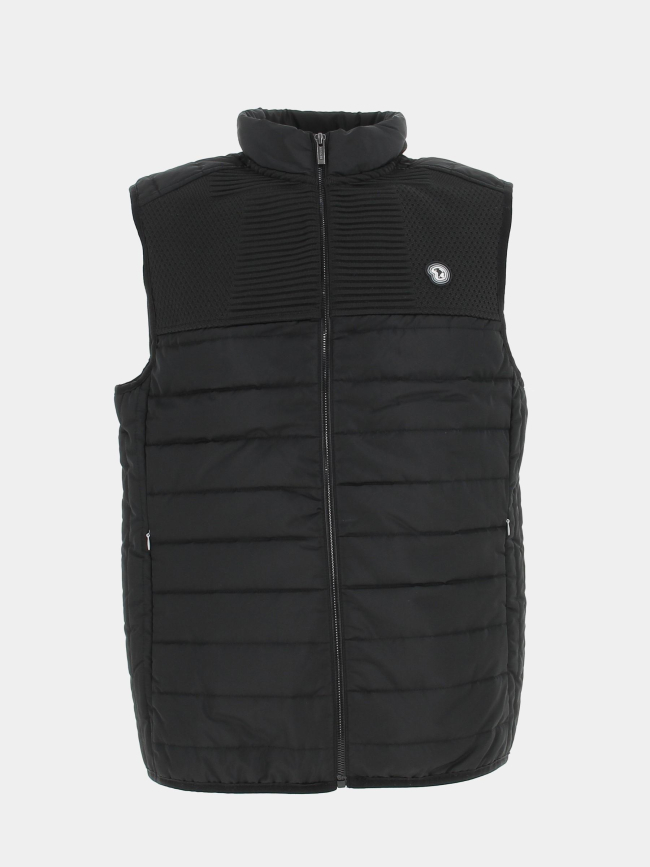 Doudoune sans manche signature noir homme - Benson & Cherry