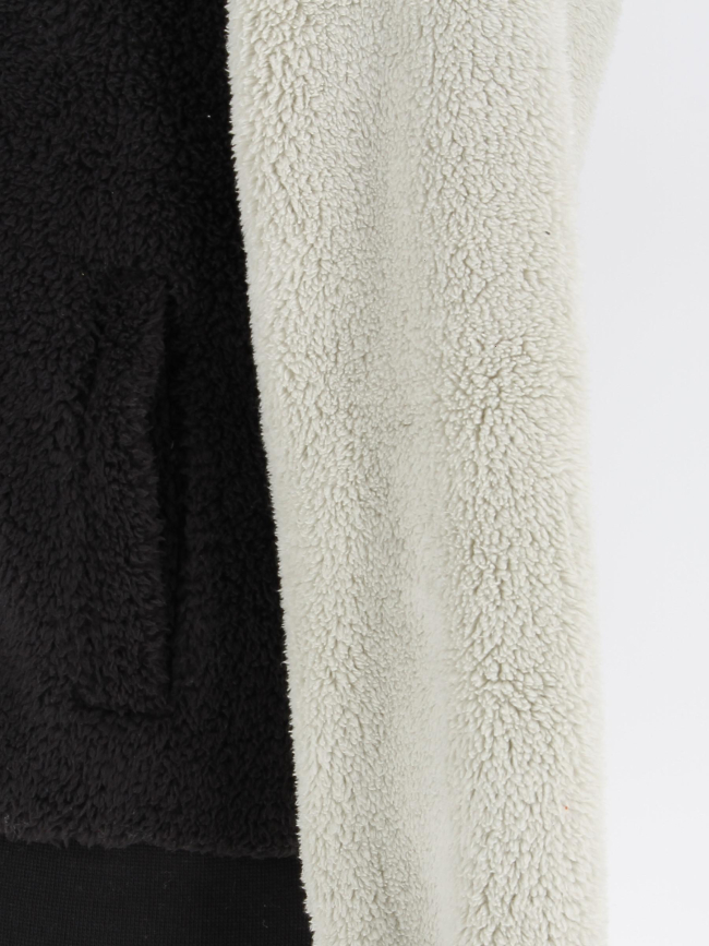 Sweat polaire zippé noir homme - Champion