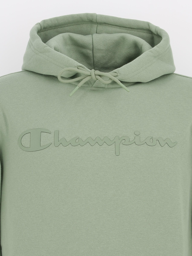 Sweat à capuche hooded vert homme - Champion