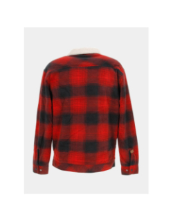 Veste sherpa deck rouge homme - Quiksilver