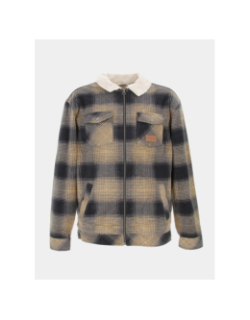 Veste sherpa deck beige homme - Quiksilver