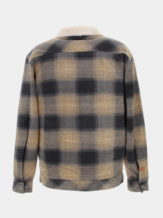 Veste sherpa deck beige homme - Quiksilver