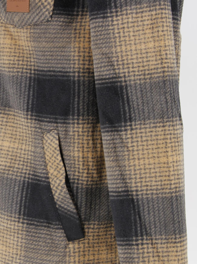 Veste sherpa deck beige homme - Quiksilver