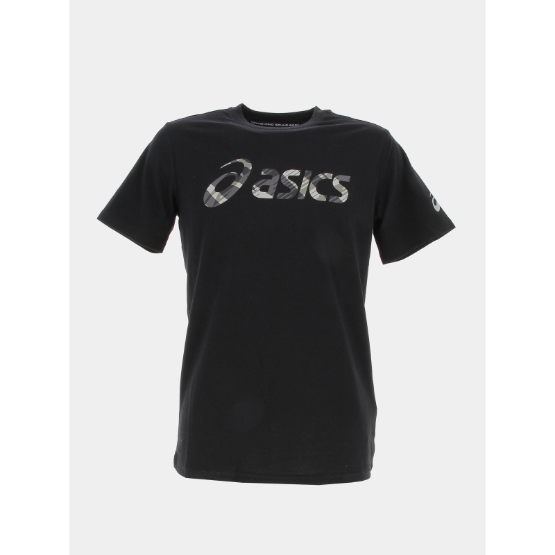 T-shirt wild camo noir homme - Asics