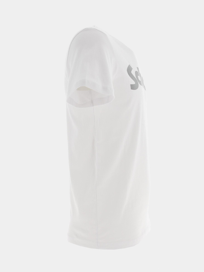 T-shirt sérigraphie logo blanc homme - Schott NYC