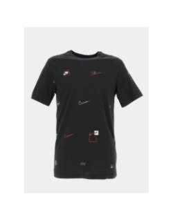 T-shirt nsw logo all over print noir homme - Nike