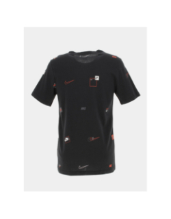 T-shirt nsw logo all over print noir homme - Nike