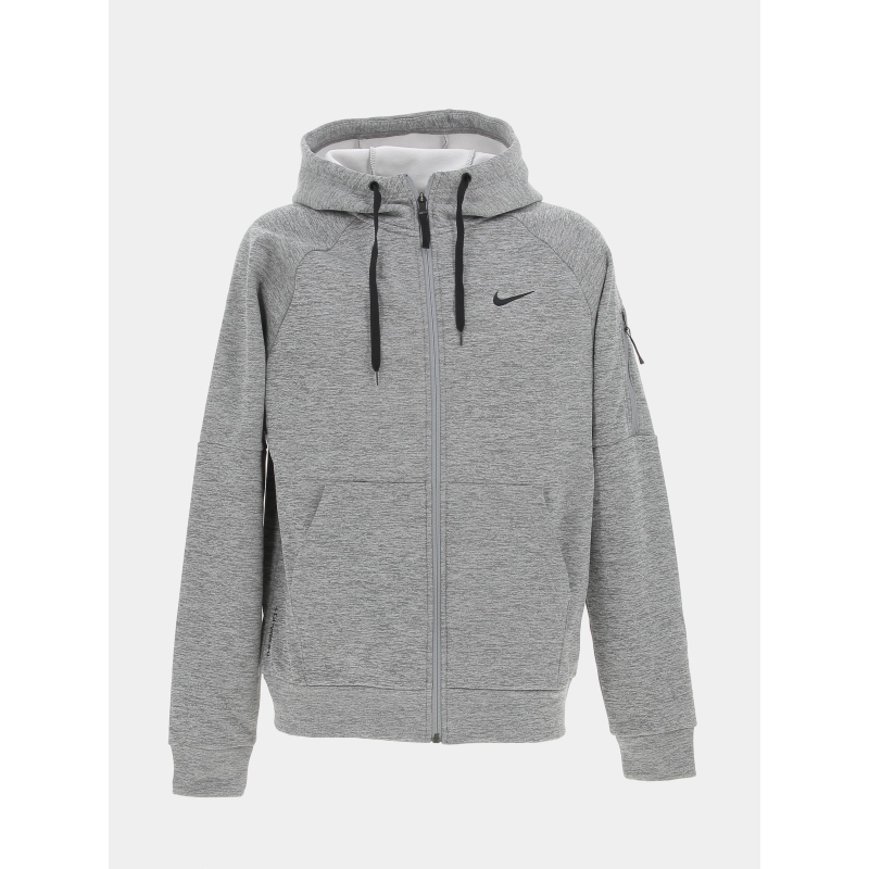 Sweat à capuche zippé tech fleece fz gris homme - Nike