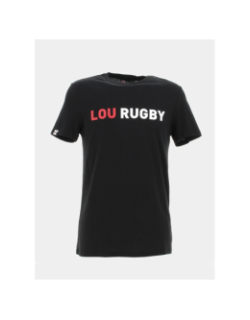 T-shirt lyon lou rugby vintage noir homme - M Com