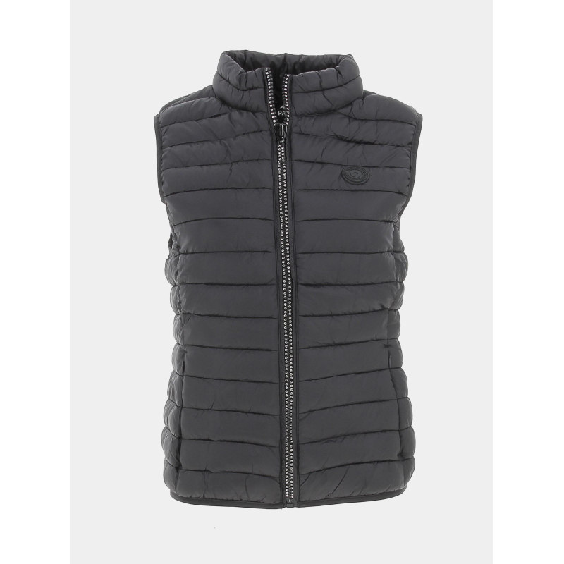 Doudoune sans manche strass noir femme - Treeker 9