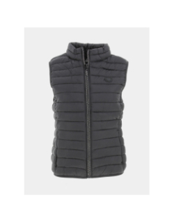 Doudoune sans manche strass noir femme - Treeker 9