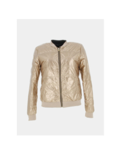 Doudoune réversible katias noir/or femme - La Petite Etoile