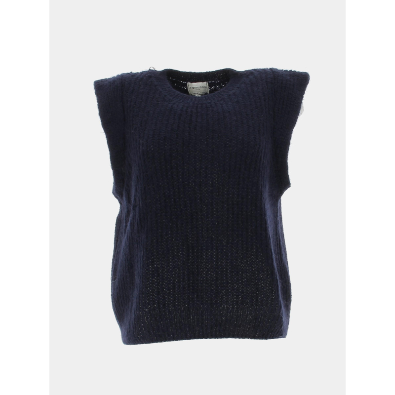 Pull sans manche belia bleu marine femme - La Petite Etoile