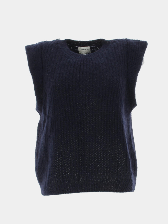 Pull sans manche belia bleu marine femme - La Petite Etoile