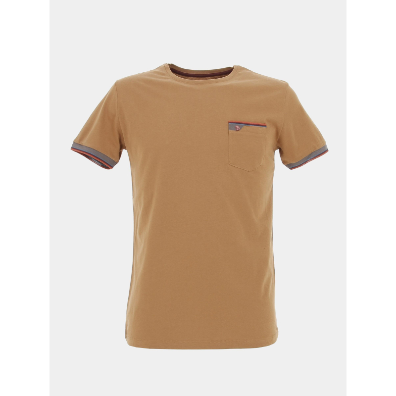 T-shirt tabana camel homme - Benson & Cherry