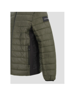 Doudoune recycled side kaki homme - Calvin Klein