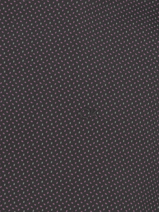 Chemise stretch collar print noir homme - Calvin Klein