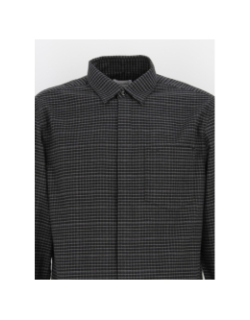 Chemise à carreaux flannel noir homme - Calvin Klein