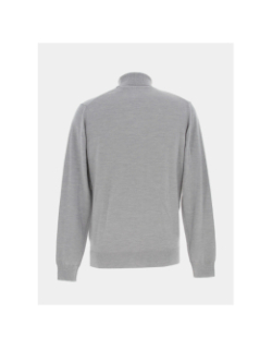 Pull col roulé bruno gris homme - Izac