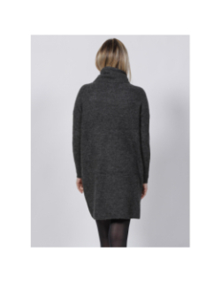 Robe pull jana gris anthracite femme - Only