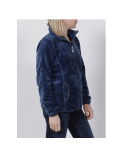 Veste polaire lauziere bleu marine femme - Angele Sportswear