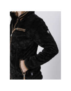 Veste polaire innsbruck noir femme - Angele Sportswear