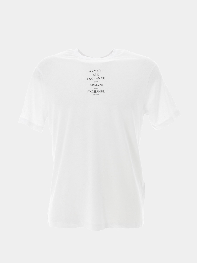 T-shirt city blanc homme - Armani Exchange