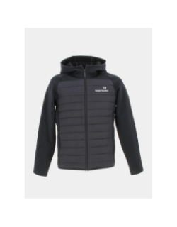 Veste bi-matière nam noir homme - Sergio Tacchini