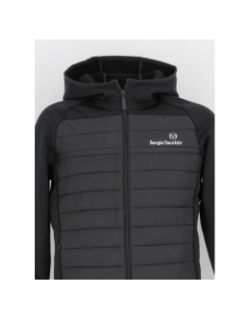 Veste bi-matière nam noir homme - Sergio Tacchini