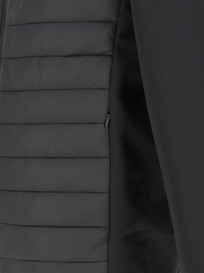 Veste bi-matière nam noir homme - Sergio Tacchini