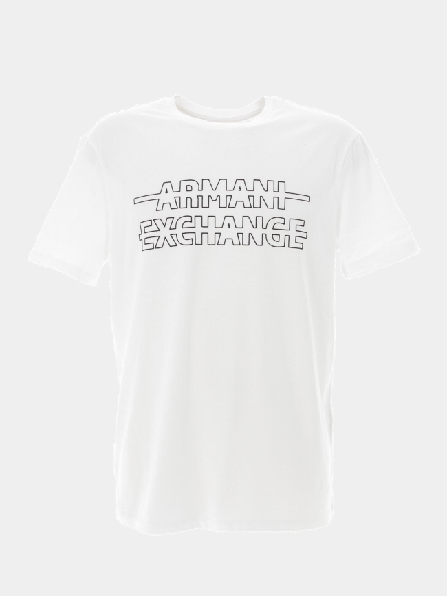 T-shirt loungewear blanc homme - Armani Exchange