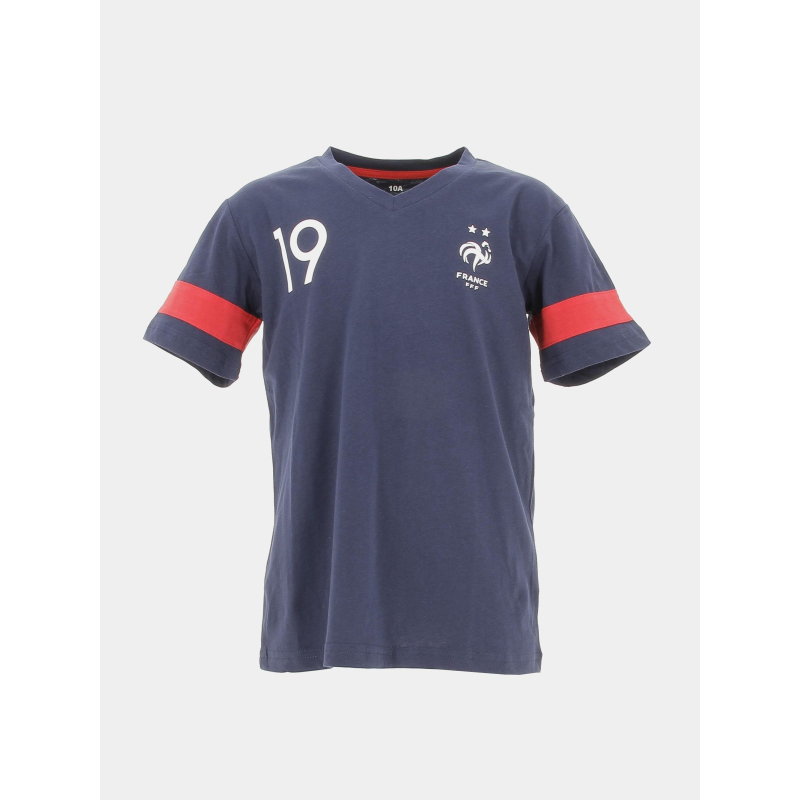 T-shirt de football benzema bleu marine enfant - FFF