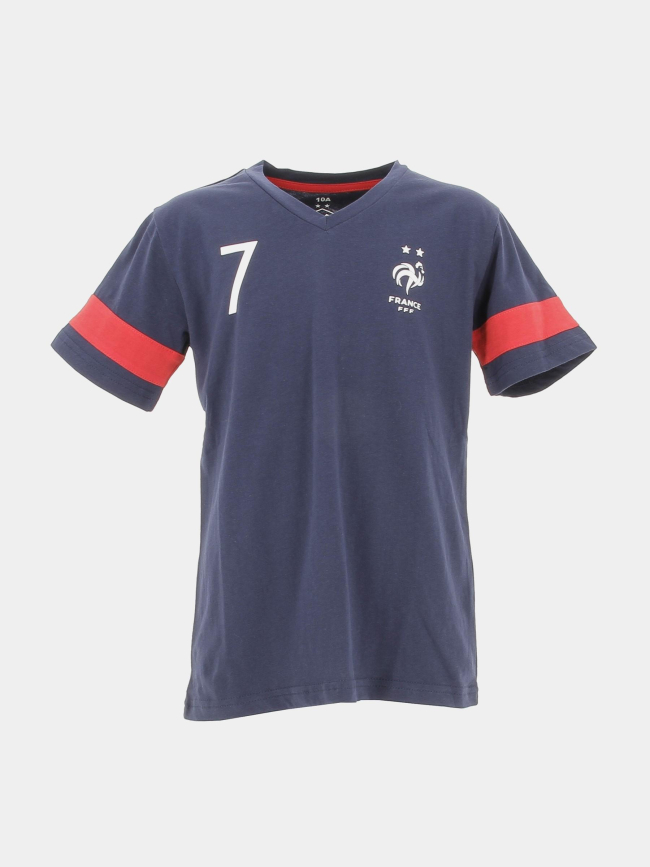 T-shirt de football griezmann bleu marine enfant - FFF