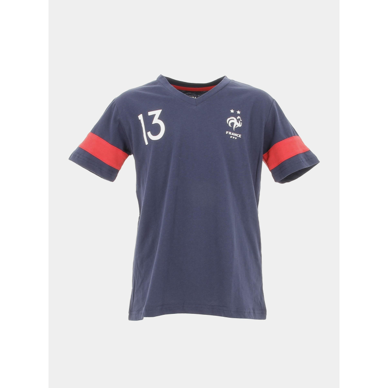 T-shirt de football kante bleu marine enfant - FFF