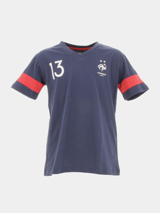 T-shirt de football kante bleu marine enfant - FFF