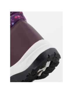 Bottes de neige fourrées orele violet fille - Alpes Vertigo