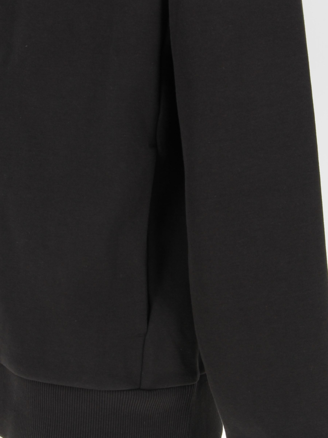 Sweat à capuche zip micro logo noir homme - Calvin Klein