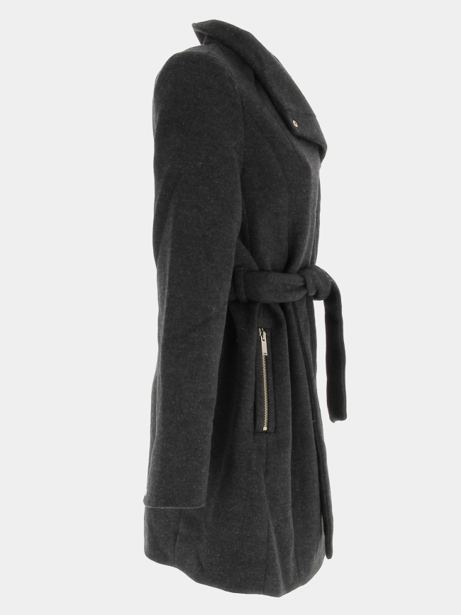 Manteau à ceinture wodope gris femme - Vero Moda